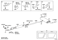 17410F2520-PIPE ASSY, EXHAUST, FRONT