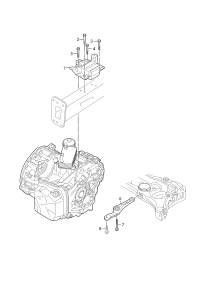5QA199555AP-MOUNTING-GEARBOX/E38/740