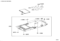 633060G040C0-TRIM SUB-ASSY, SUNSHADE