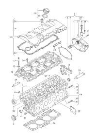 06D103383L-GSKET CYL HEAD/SKD/AUD/SEAT/84