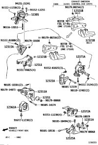 1230522361-INSULATOR SUB-ASSY, ENGINE MOUNTING, RH