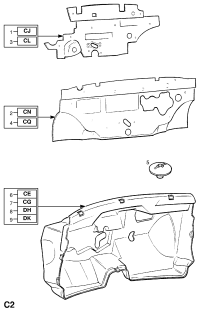 90505101-SEAL, ENGINE UNDER
