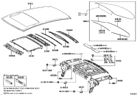 6310207904-PANEL SUB-ASSY, WINDSHIELD HEADER