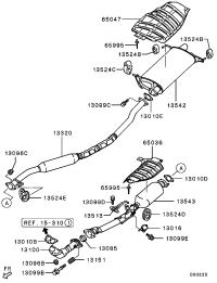 1571A443-MUFFLER,EXHAUST MAIN