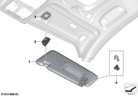 51165A2BAC6-SUNVISOR,RH