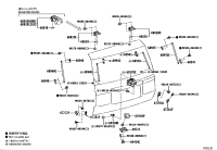 6881060130-HINGE ASSY, BACK DOOR, RH/LH