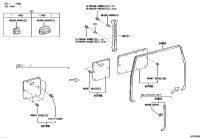 6971760010C0-COVER, BACK DOOR LOCK CONTROL LINK