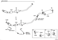 1741037410-PIPE ASSY, EXHAUST, FRONT