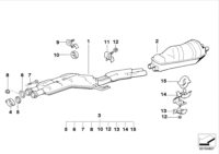 18211712838-EXHAUST DAMPER E30/E28/E24