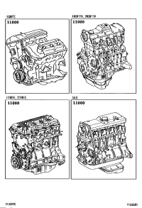 1900030431-ENGINE ASSY, PARTIAL