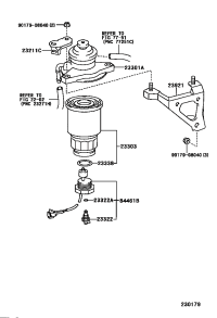 2339064450-ELEMENT ASSY, FUEL FILTER