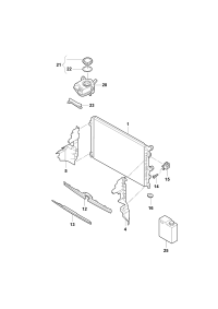 22D121283B-SUPPORT ASSY, INSULATOR