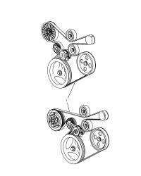 53013352AC-RIBBED V BELTS-CHRYSLER