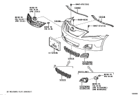 5311206090-GRILLE, RADIATOR, LOWER NO.1