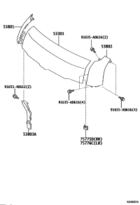 5330126080-HOOD SUB-ASSY
