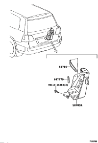 5870960070-CARRIER SUB-ASSY, JACK
