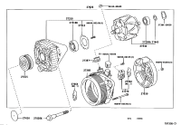 2741527011-PULLEY, ALTERNATOR W/CLUTCH