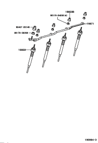1985027010-PLUG ASSY, GLOW