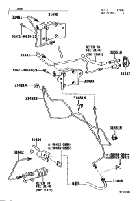 3148160A50-TUBE, CLUTCH MASTER CYLINDER TO FLEXIBLE HOSE