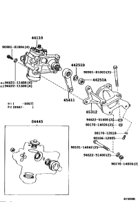4411036370-GEAR ASSY, POWER STEERING