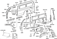 6127790K00-JOINT, ROOF DRIP CHANNEL, RH/LH