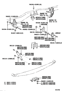 4804636281-SEAT SUB-ASSY, SPRING U BOLT, RH