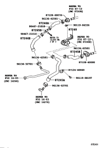 8724895400-CONNECTOR, HEATER WATER HOSE