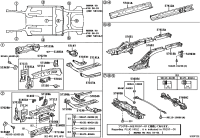 5760212A00-MEMBER SUB-ASSY, REAR FLOOR SIDE, LH