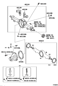 421103B220-HOUSING ASSY RR