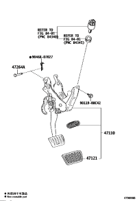4711058100-SUPPORT ASSY, BRAKE