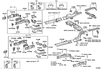 5740212590-MEMBER, FLOOR SIDE, INNER LH