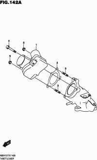 1342178R00-GASKET,THROTTLE BODY