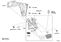 4711060771-SUPPORT ASSY, BRAKE
