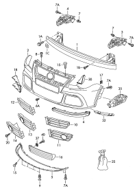 6Q0853665E9B9-VENTILATION GRILLE/POL/09-LH/F