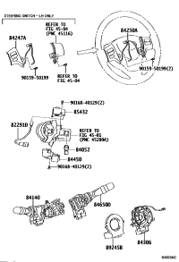 8414012720-SWITCH ASSY, HEADLAMP DIMMER