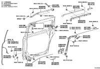 8500608071-MOTOR UNIT, SLIDE DOOR, LH