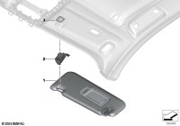 51165A85357-SUNVISOR,LH