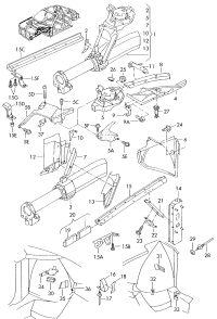 4D0805364D-BRACKET, AIR CLEANER