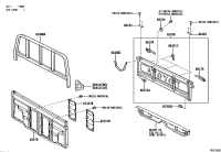 6541090K00-FRAME ASSY, REAR BODY GUARD
