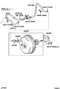 4477420310-HOSE, UNION TO CONNECTOR TUBE