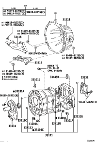 3310126041-CASE, MANUAL TRANSMISSION
