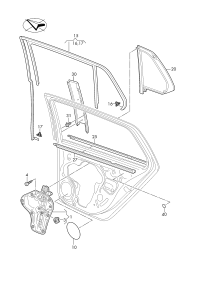 L5HG839461A-Window regulator without m