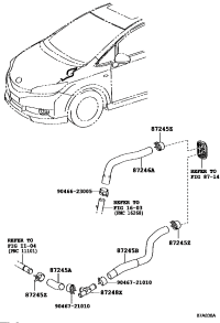 8724820380-PIPE SUB-ASSY, WATER