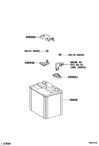 9098205055-TERMINAL, BATTERY POSITIVE
