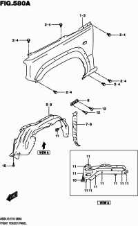 5881178R00-PANEL,FR FENDER,L