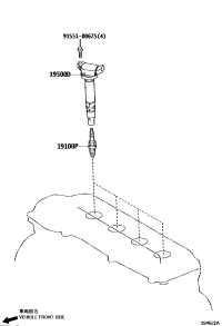 9091902257-IGNITION COIL PLUG TO