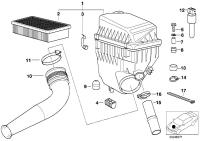 13711436388-HOSE,AIR CLNR SUCT
