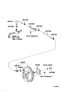 4461012D21-BOOSTER ASSY-BRAKE