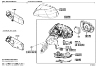 87910YK020-MIRROR ASSY, OUTER REAR VIEW, RH