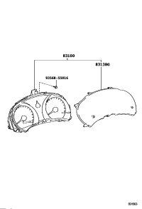 8380021460-METER ASSY, COMBINAT
